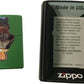 Laughing Horse - Moss Green Matte Zippo Lighter
