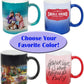 Custom Color Printed 11oz Coffee Mug - Add Your Text, Logo, Photo