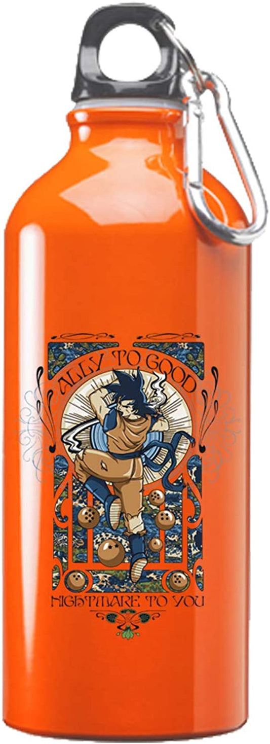"Ally to Good" Dragonball Anime Parody 17 oz Aluminum Water Bottle