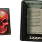Red Russian Soviet Skull - Street Chrome Zippo Lighter