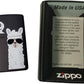 Chill Llama "Sup" with Cool Shades - Black Matte Zippo Lighter
