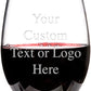 Custom Engraved 15.5 oz Stemless Wine Glass - Add Your Text, Logo, Photo