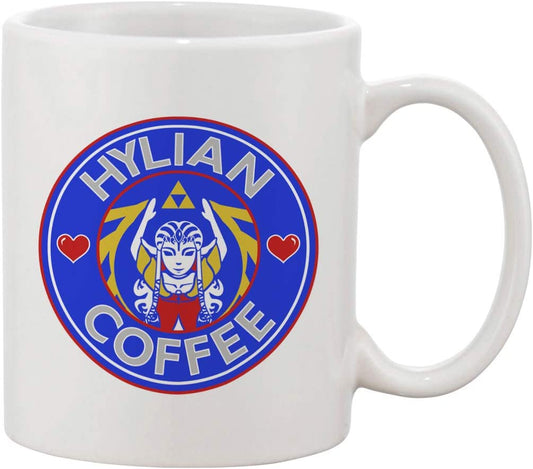 "Hylian Coffee" Legendary Hero Video Game Parody 11 oz Coffee Mug