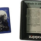Call of the Wild Wolf, Lion, Tiger, Deer Animals and Moon - Royal Blue Matte Zippo Lighter