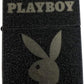 Playboy Magazine Bunny Logo - Engraved Black Crackle Replica Zippo Lighter
