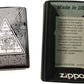 The All Seeing Eye of Providence - Engraved Black Ice Zippo Lighter