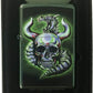 Metallic Dragon & Skull - High Polish Green/Chameleon Zippo Lighter