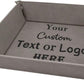 Customized Engraved Leather Snap 6 Inch Jewelry Tray - Add Your Text or Logo - Choose from 6 Colors