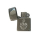 U.S. Navy Anchor Logo - Engraved High Polish Chrome Zippo Lighter