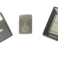 U.S. Navy Anchor Logo - Engraved High Polish Chrome Zippo Lighter