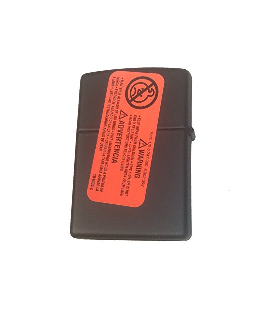 Queen of Diamonds Card Gambling with Kings - Black Matte Zippo Lighter