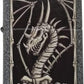 Skeleton Dragon - Iron Stone Zippo Lighter