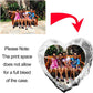 Custom Color Printed Square or Heart Sequin Pillowcase - Add Your Text, Logo, Photo