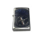 Ford Mustang Horse and Bars Speedometer - Brushed Chrome Zippo Lighter