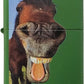 Laughing Horse - Moss Green Matte Zippo Lighter