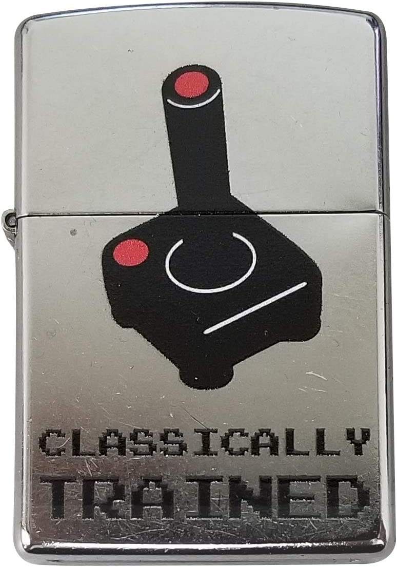 Classically Trained Joystick - Street Chrome Zippo Lighter