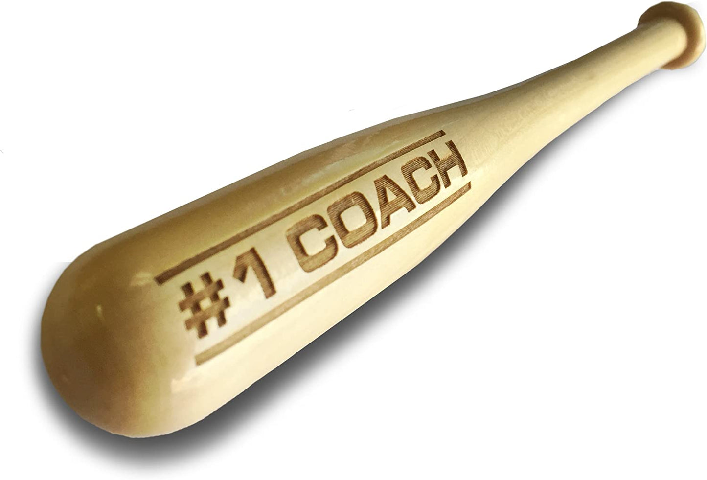 Sports Sayings Engraved Toy Baseball Bat - Multiple Designs and Size Options