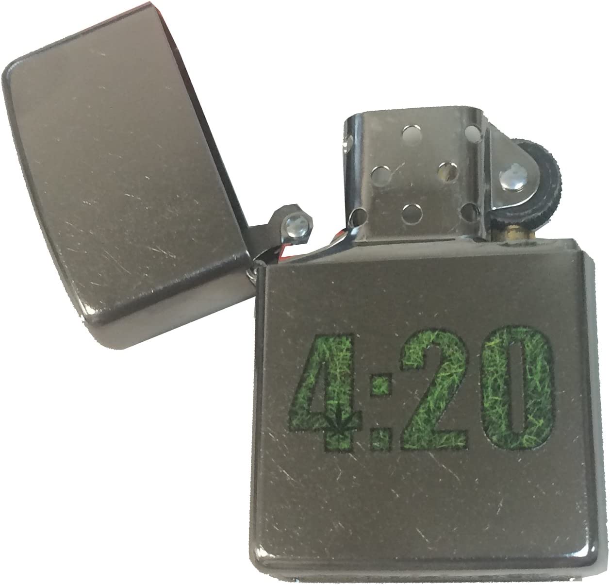 4:20 - Street Chrome Zippo Lighter
