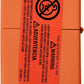 I Love Hunting Heart Design - Orange Matte Zippo Lighter