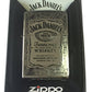Jack Daniel's Tennessee Whiskey Black Label Old No. 7 - Fusion High Polish Chrome Zippo Lighter