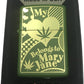 My Heart is with Mary Jane - Engraved Moss Green Matte Zippo Lighter