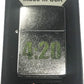 4:20 - Street Chrome Zippo Lighter