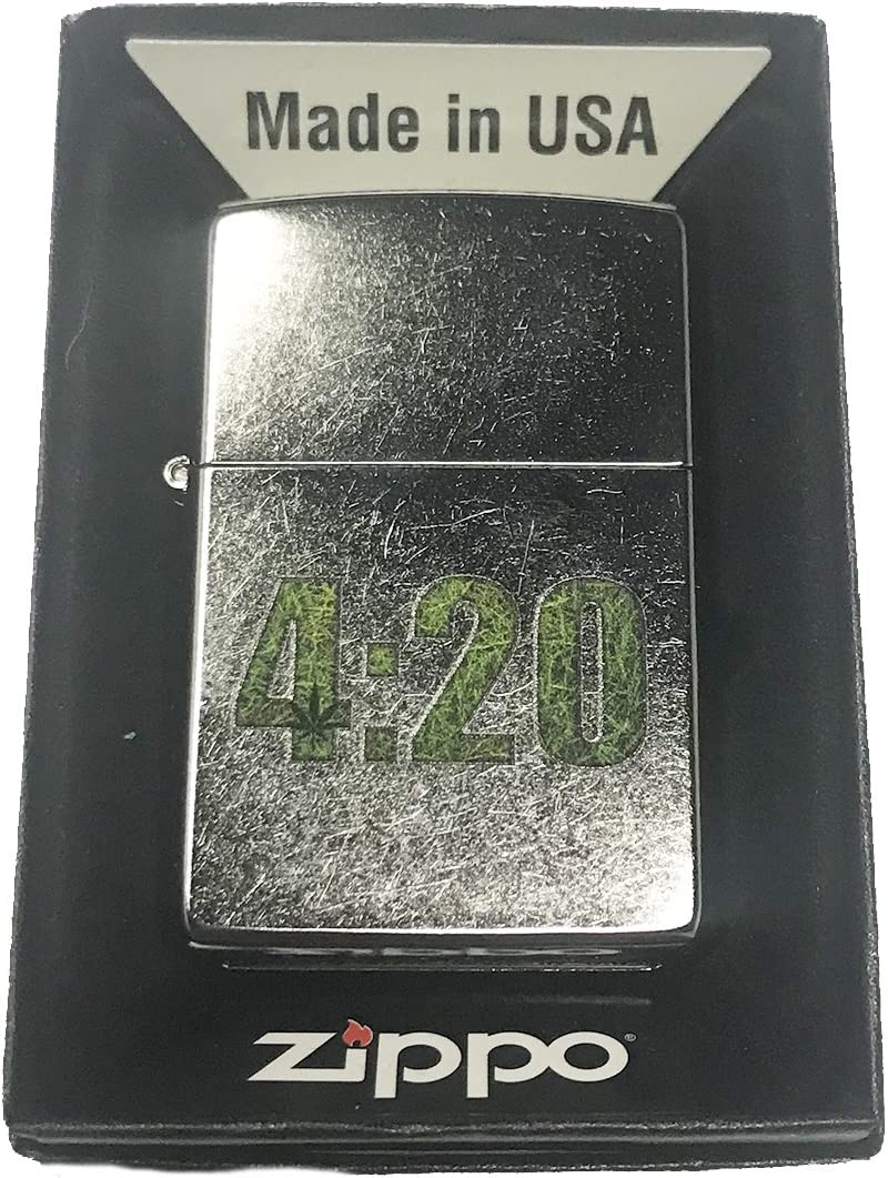 4:20 - Street Chrome Zippo Lighter