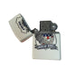 "American Heroes" Police Badge with Eagle - White Matte Zippo Lighter