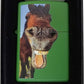 Laughing Horse - Moss Green Matte Zippo Lighter