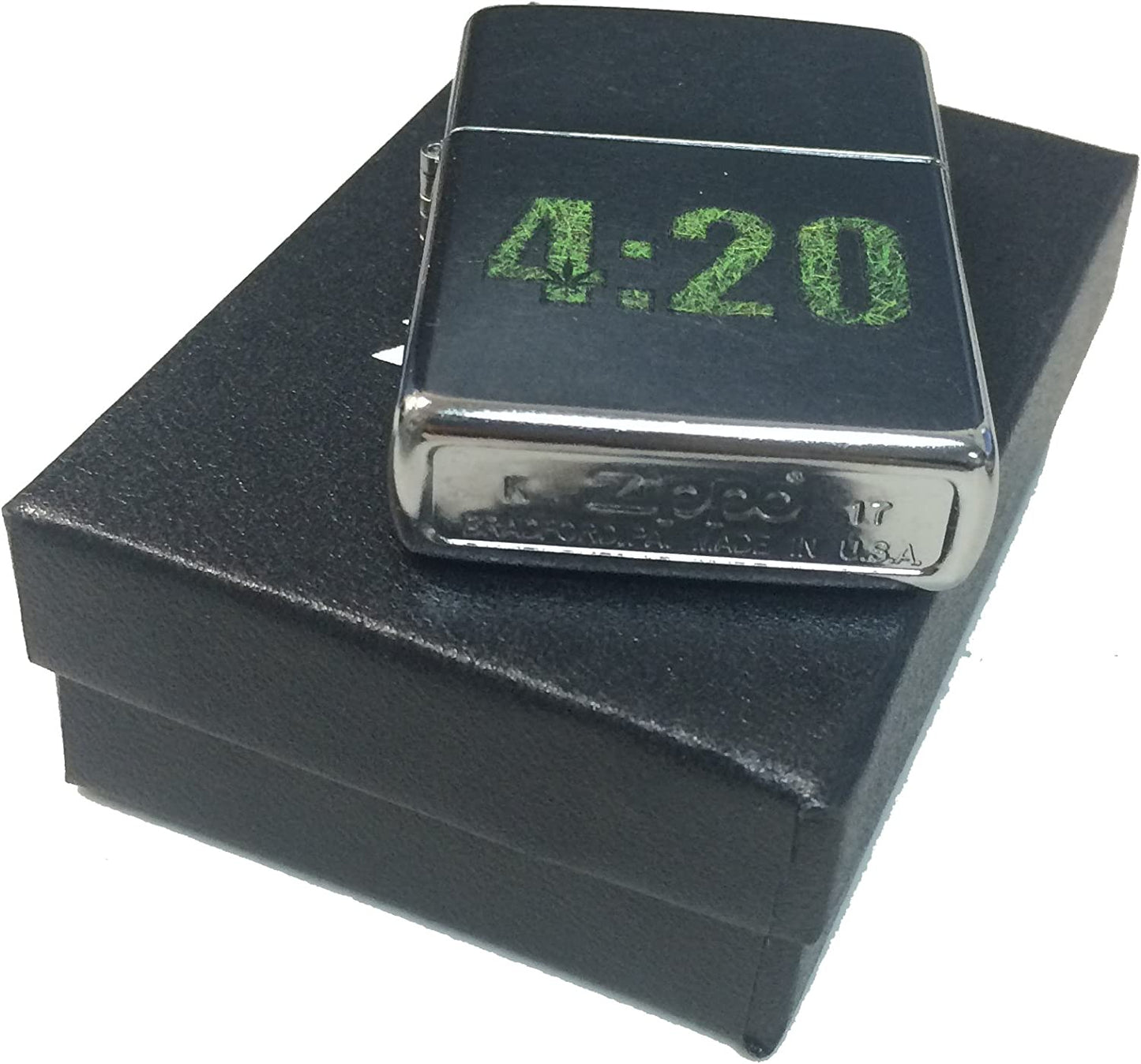 4:20 - Street Chrome Zippo Lighter
