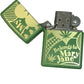 My Heart is with Mary Jane - Engraved Moss Green Matte Zippo Lighter