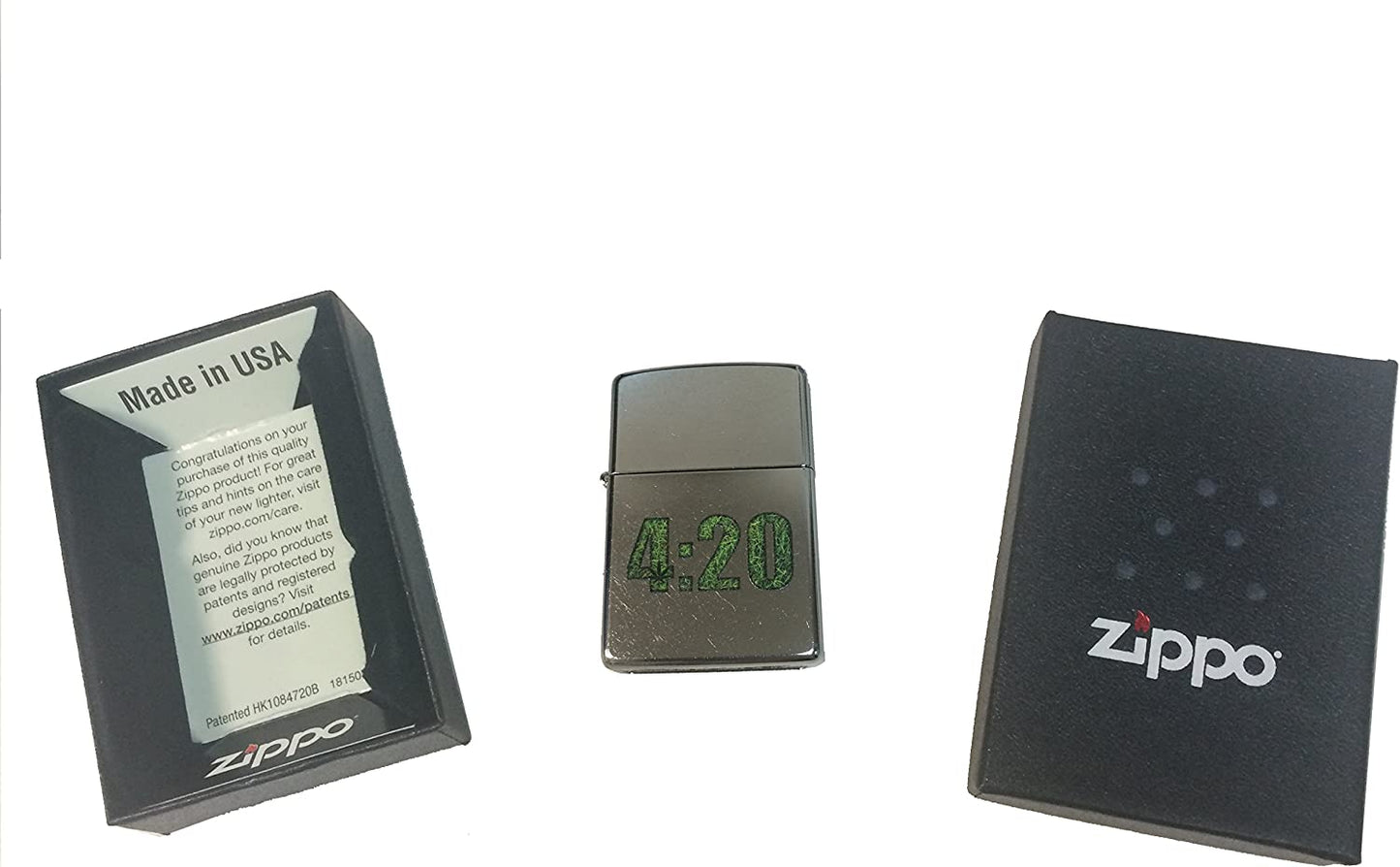 4:20 - Street Chrome Zippo Lighter