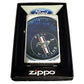 Ford Mustang Horse and Bars Speedometer - Brushed Chrome Zippo Lighter
