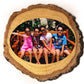 Customized Engraved OR Color Printed Wood Log Magnet - Add Your Text, Logo, or Photo