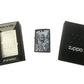 Queen of Diamonds Card Gambling with Kings - Black Matte Zippo Lighter