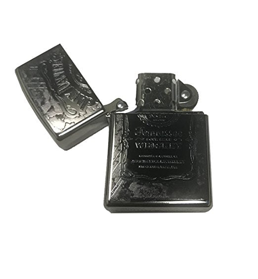 Jack Daniel's Tennessee Whiskey Black Label Old No. 7 - Fusion High Polish Chrome Zippo Lighter