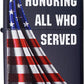 Honoring All Who Served American Flag - Navy Matte Zippo Lighter
