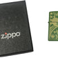 My Heart is with Mary Jane - Engraved Moss Green Matte Zippo Lighter