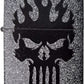 Flaming Bad Punishing Skull - Iron Stone Zippo Lighter