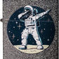 Galactic Dabbing Space Astronaut - Iron Stone Zippo Lighter