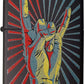 Rock the Horns Rock and Roll Hand - Black Matte Zippo Lighter