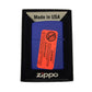 Poseidon with the Sea in His Hair - Royal Blue Matte Zippo Lighter