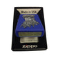 Poseidon with the Sea in His Hair - Royal Blue Matte Zippo Lighter