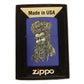 Poseidon with the Sea in His Hair - Royal Blue Matte Zippo Lighter