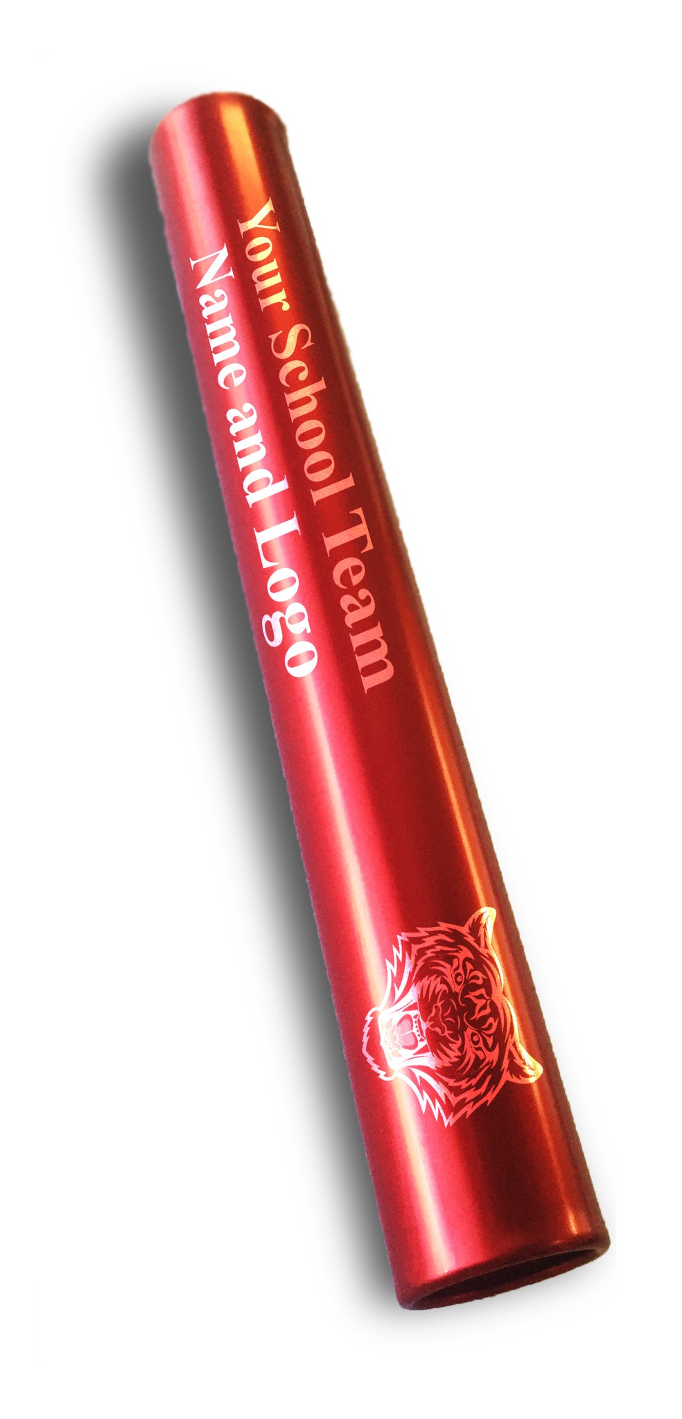 Customized Track Batons Custom Red Aluminum Track and Field Relay Baton Personalized Gift - Yo ...