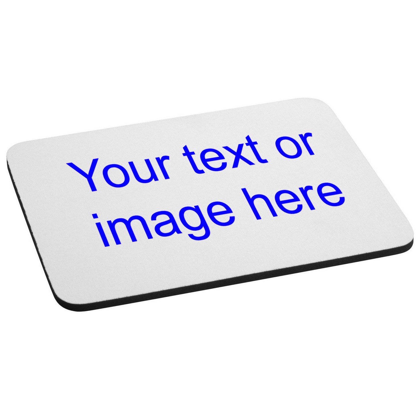 Custom Color Printed Mouse Pad - Add Your Text, Logo, Photo