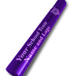 Custom Purple Aluminum Track and Field Relay Baton Personalized Gift - Your Team Name and Logo Engraved
